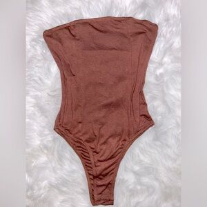 SHEIN tube top body suit